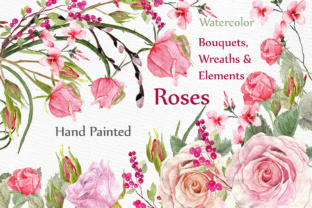 Designing with Digital Flora: A Guide to Wedding Roses Bouquets Clipart