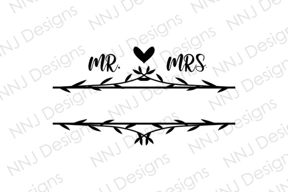 Mr and Mrs Wedding Decoration SVG: Crafting a Timeless Theme