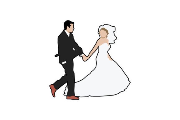 Portrait Wedding Bride Couple: A Human Touch for Creative Projects