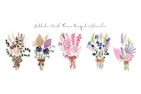 Timeless Elegance: Using Dried Flower Graphics in Your Designs