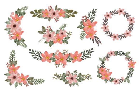 Warm Watercolor Florals: A Frame for Invitations & Beyond