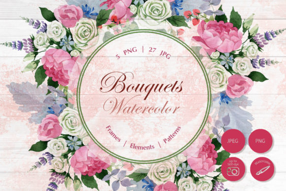 Wedding Watercolor Bouquets: Elevate Your Creative Projects